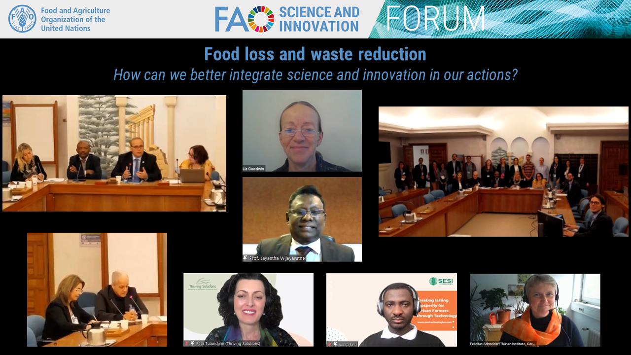 Leveraging science and innovation for food loss and waste reduction