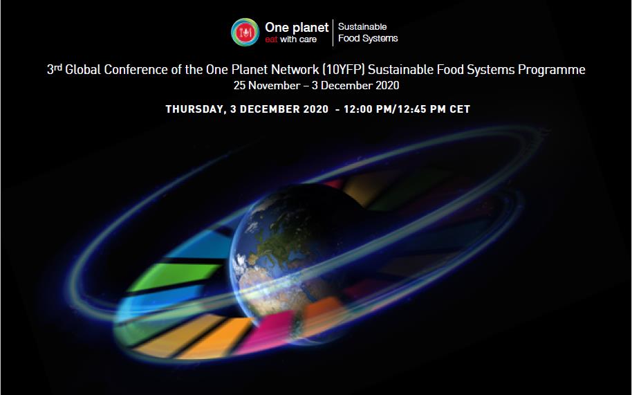 FAO to co-host side event at 3rd Global Conference of UN One Planet Network (10YFP) Sustainable Food Systems Programme