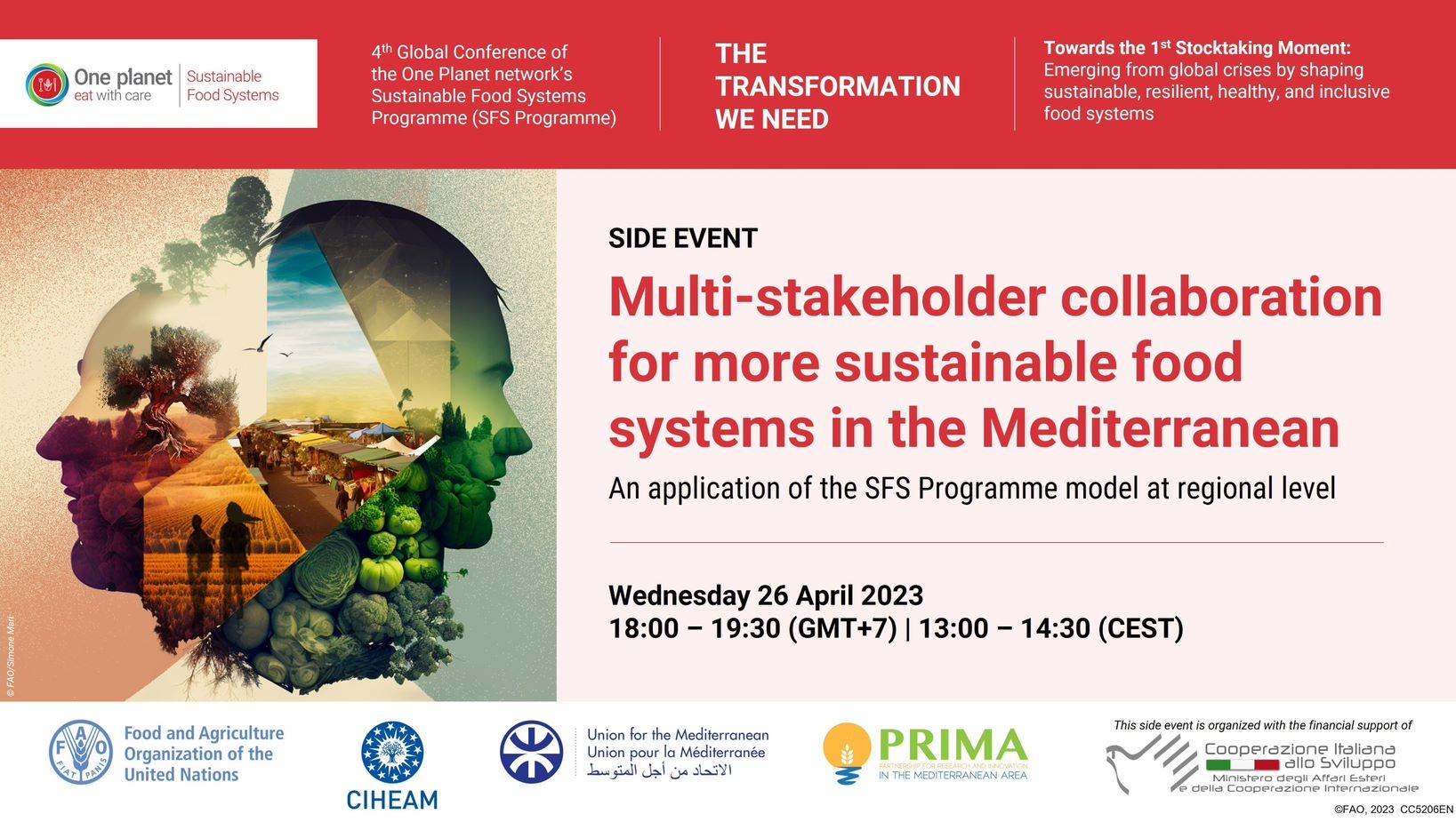 Multi-stakeholder collaboration furthers work towards sustainable food systems in the Mediterranean