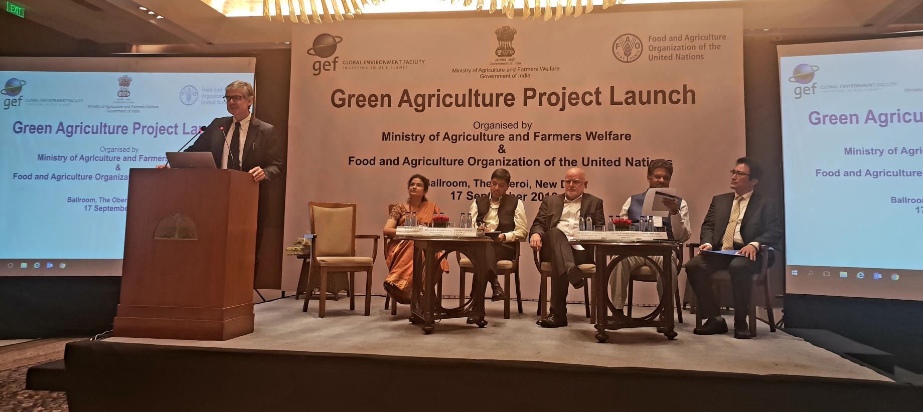 FAO's GEF funded Green Agriculture project envisions transformation of India’s agriculture sector for global environmental benefits