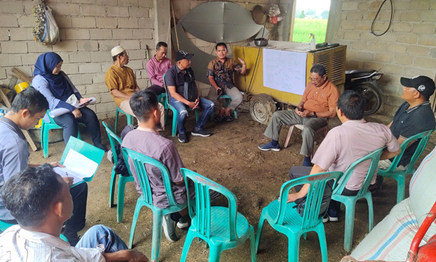 Farmer Field School activity in East Lampung district