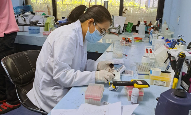 Laboratory placement training for animal health technicians