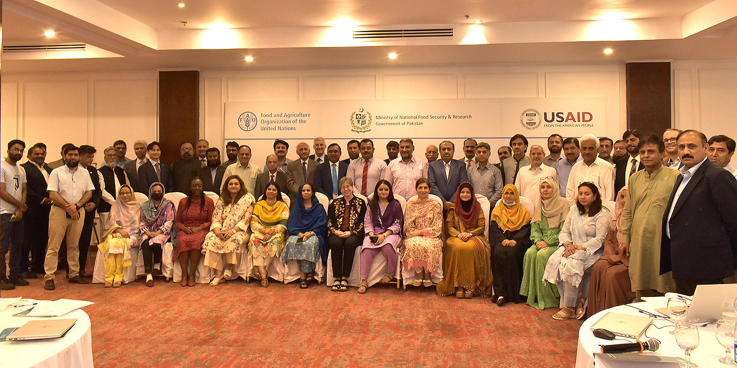 FAO Pakistan hosts global health security workshop with USAID and Ministry of National Food Security and Research