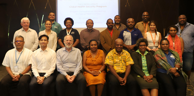 Papua New Guinea holds project consultation workshop for the Global Health Security Program 