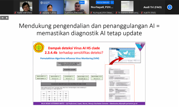 Coordination meeting on strengthening influenza virus surveillance and diagnostics 