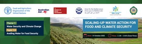 Scaling-Up Water Action for Food and Climate Security