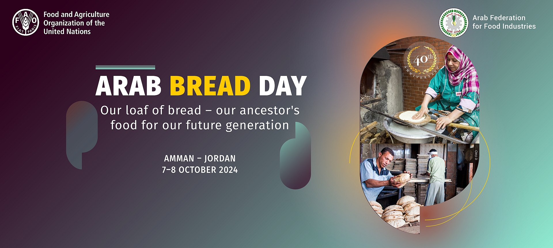 40th Anniversary of Arab Bread Day