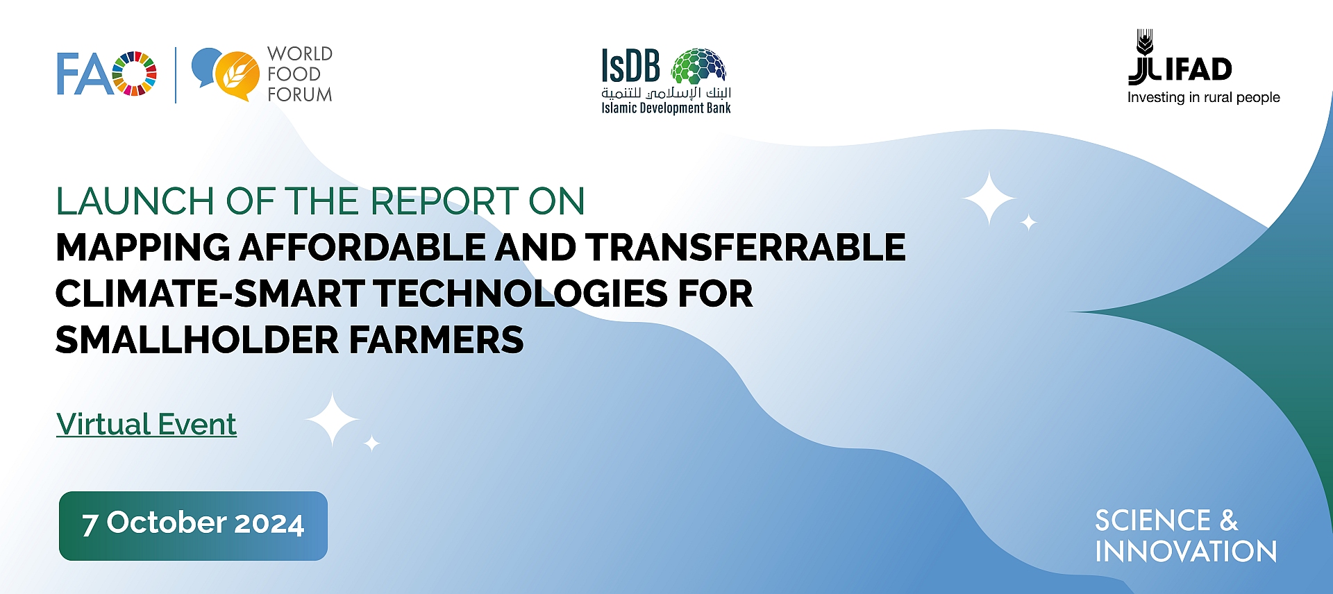 Launch of the Mapping Report on Affordable and Transferrable Climate-Smart Technologies for Smallholder Farmers