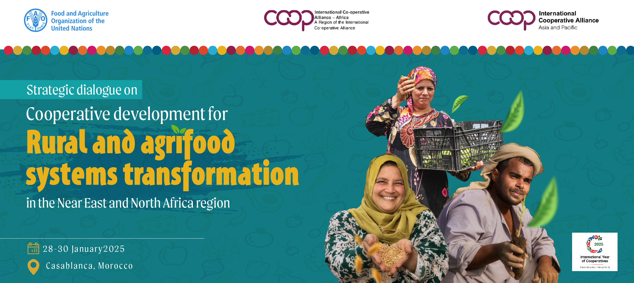 Strategic Dialogue on Cooperative Development for Rural and Agrifood Systems Transformation in the Near East and North Africa Region
