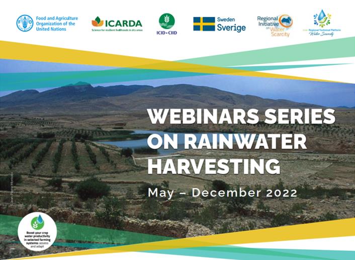 Rainwater harvesting webinar series Module 3 – Session 2: Mapping the Rainwater Harvesting Potential in the MENA Region