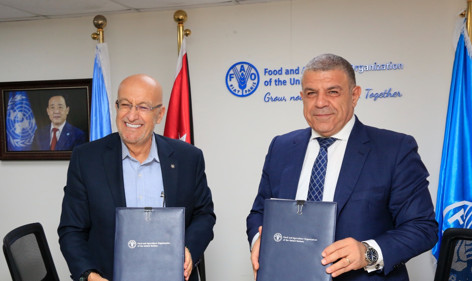 FAO and Jordanian government sign agreement to address water scarcity in the Near East and North Africa region