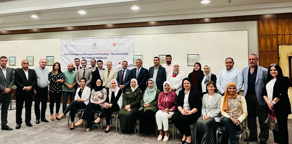 FAO conducts a workshop on the Good Emergency Management Practice Bio-Threat in Jordan