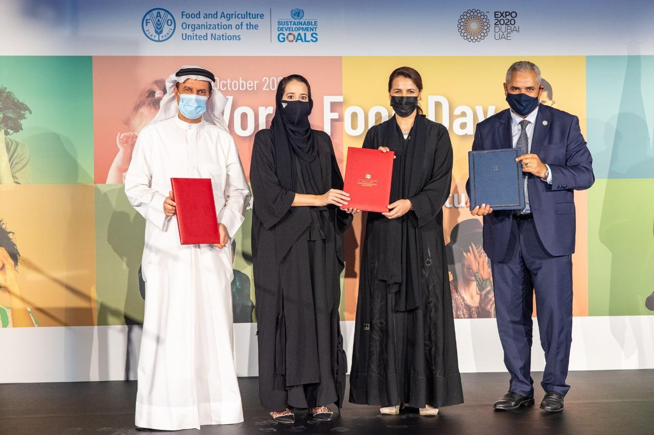 UAE step up plans to promote healthy diets from sustainable food systems at Expo’s World Food Day Celebration