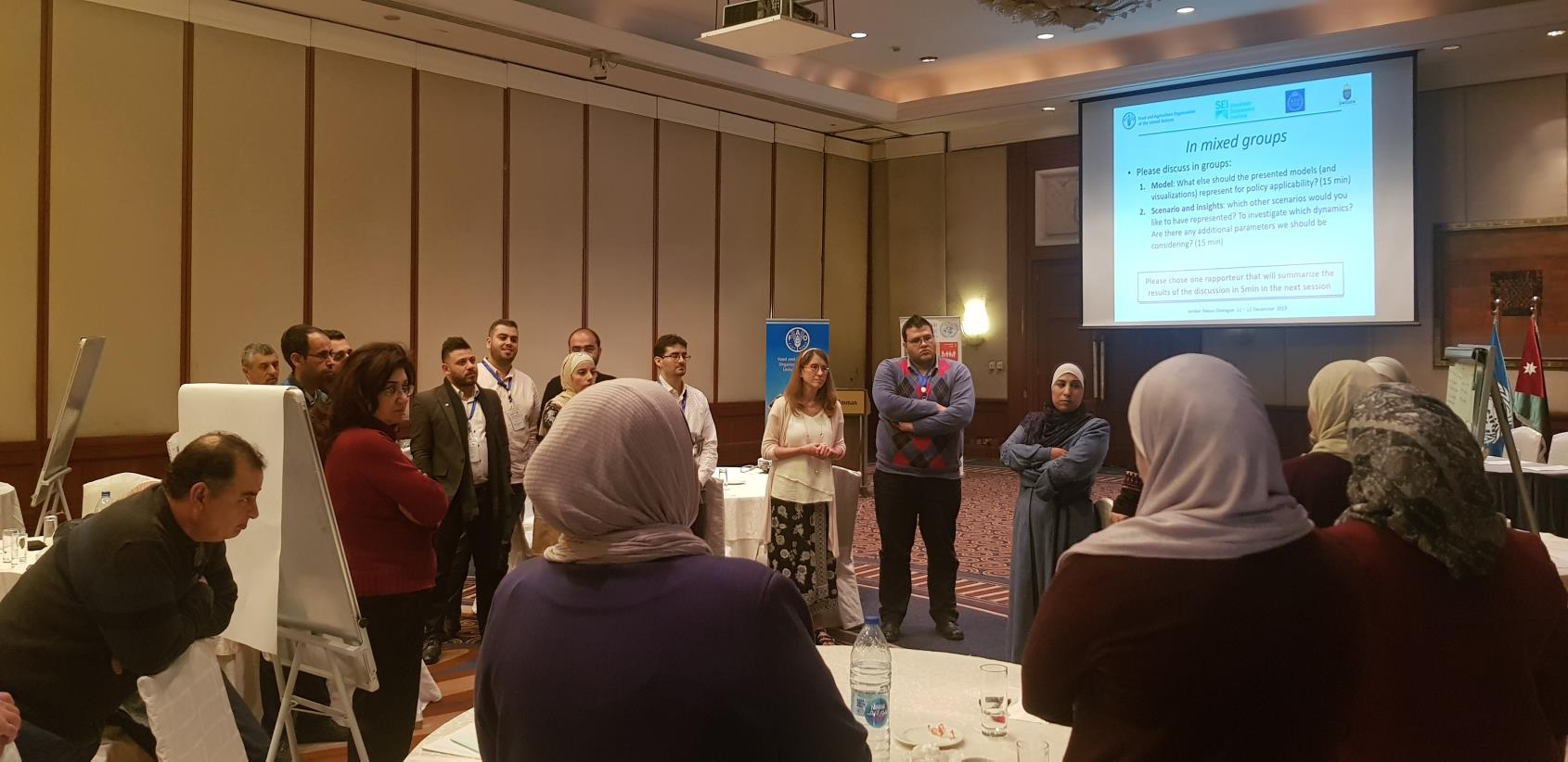 Hands-on nexus analysis in Jordan