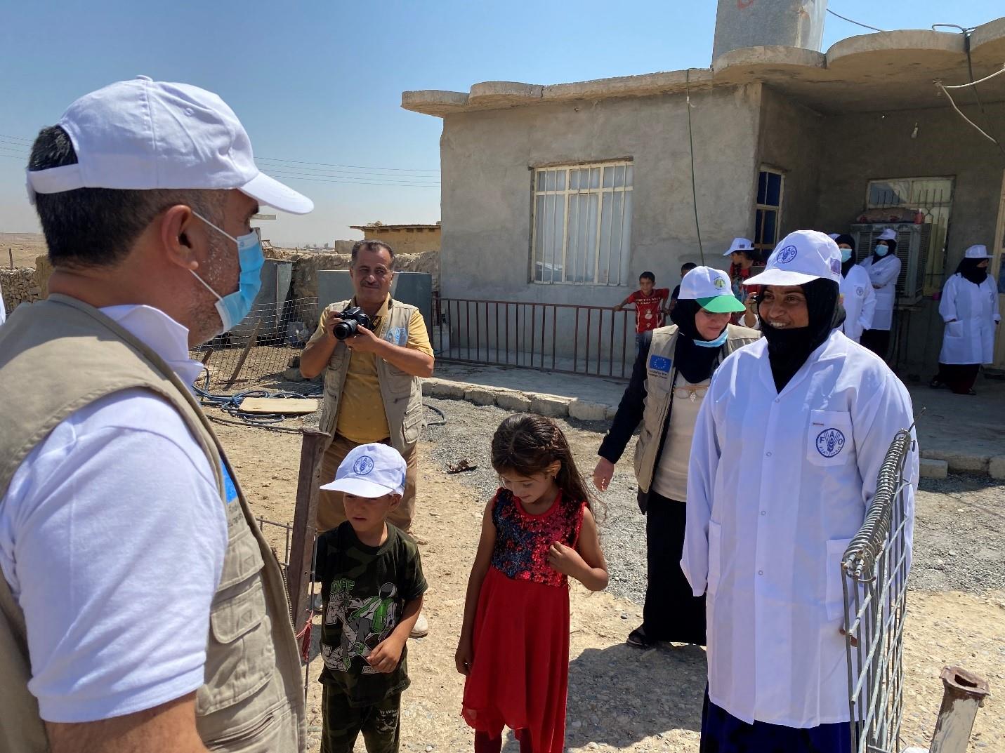 First Opening of Village Dairy Centers for Milk collection, Processing and Marketing in Nineveh Governorate, Iraq