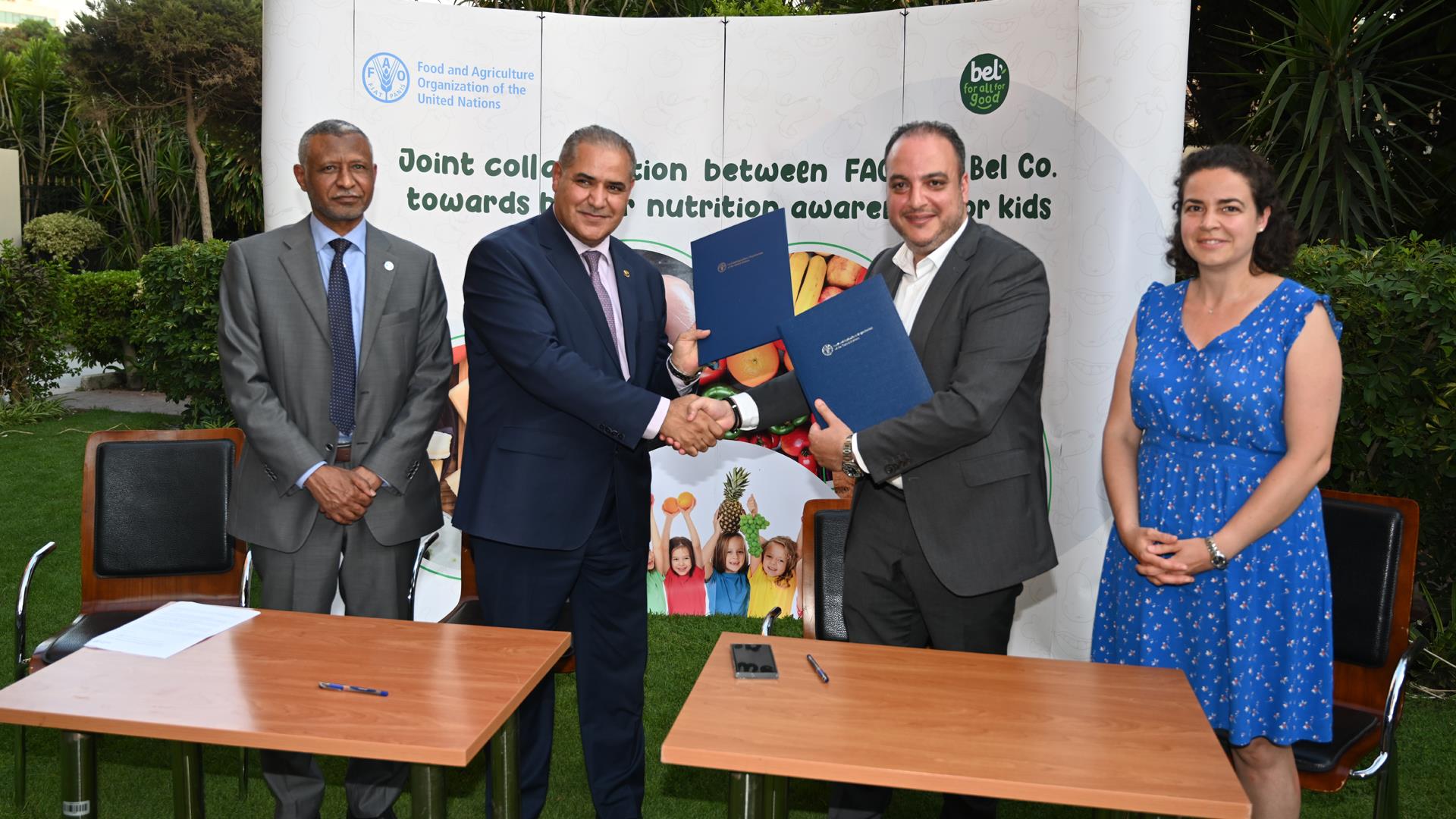 FAO, BEL Egypt team up to raise nutritional awareness, promote healthy eating habits for Egyptian children