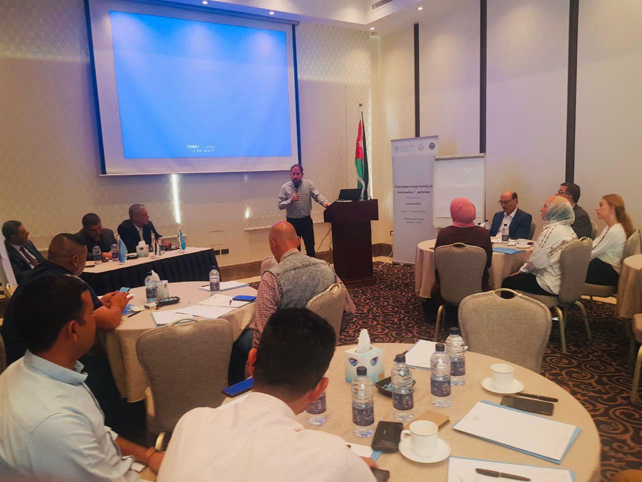FAO launches training to strengthen the epidemiological capacity of the Government of Jordan’s veterinary services