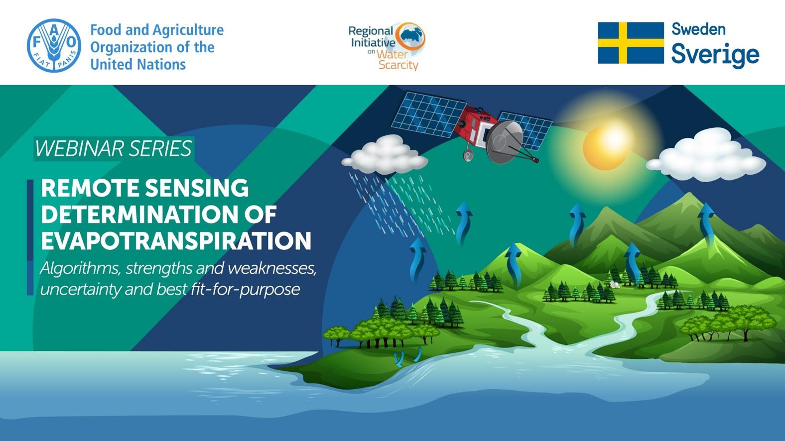 Disseminating knowledge in the NENA region on the most widely used Remote Sensing Evapotranspiration models.