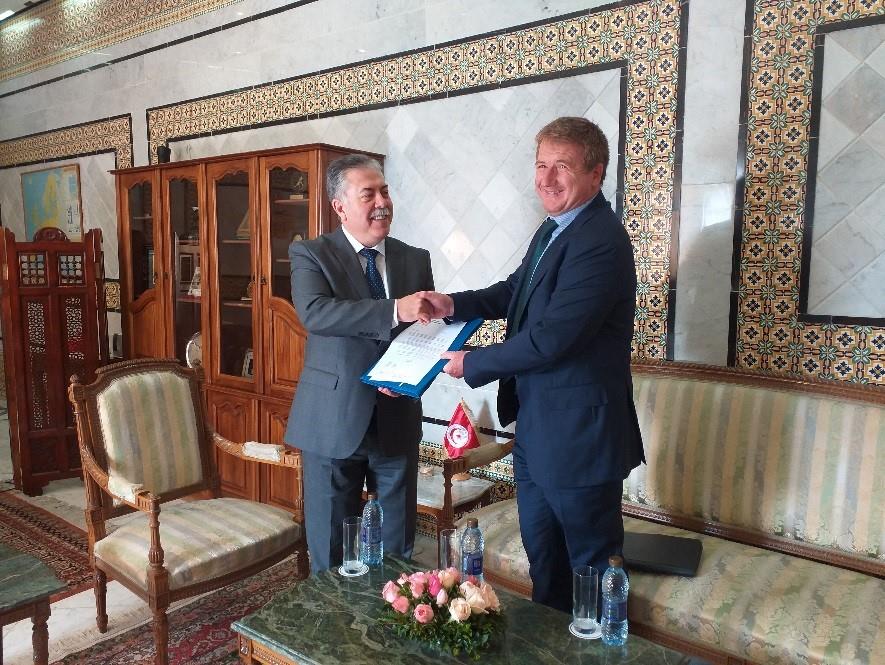 Accreditation Ceremony of Mr. Philippe Ankers as FAO Representative in Tunisia