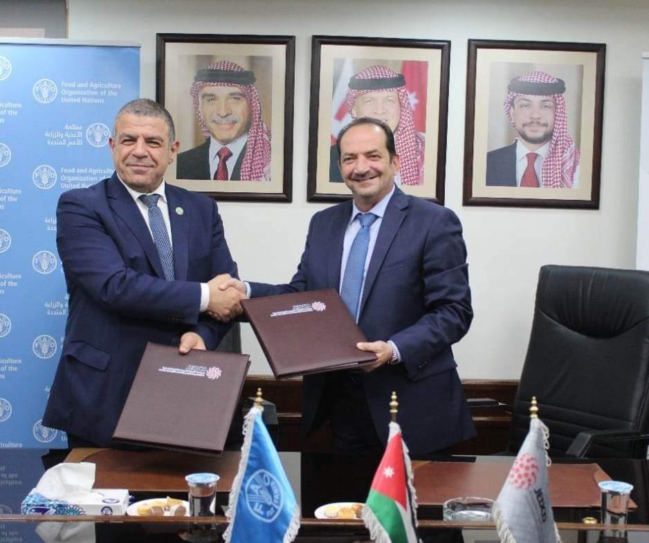 JEDCO & FAO sign a project to bolster the resilience and income of rural productive communities in Jordan