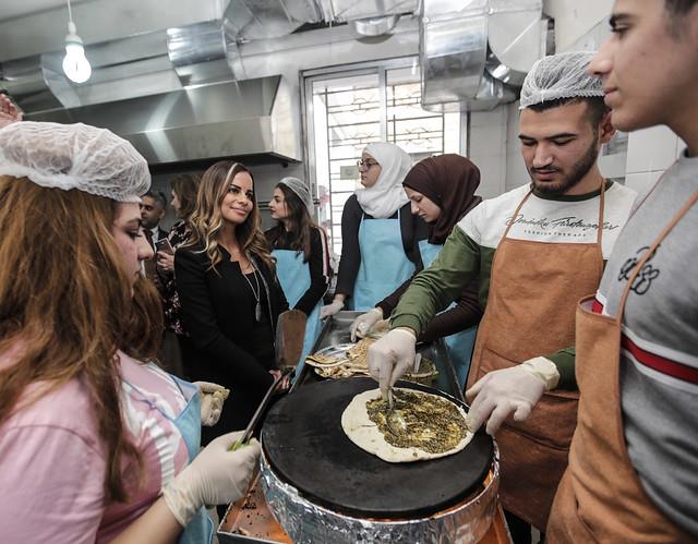 FAO’s Special Goodwill Ambassador for Zero Hunger visits resilience building projects in Lebanon