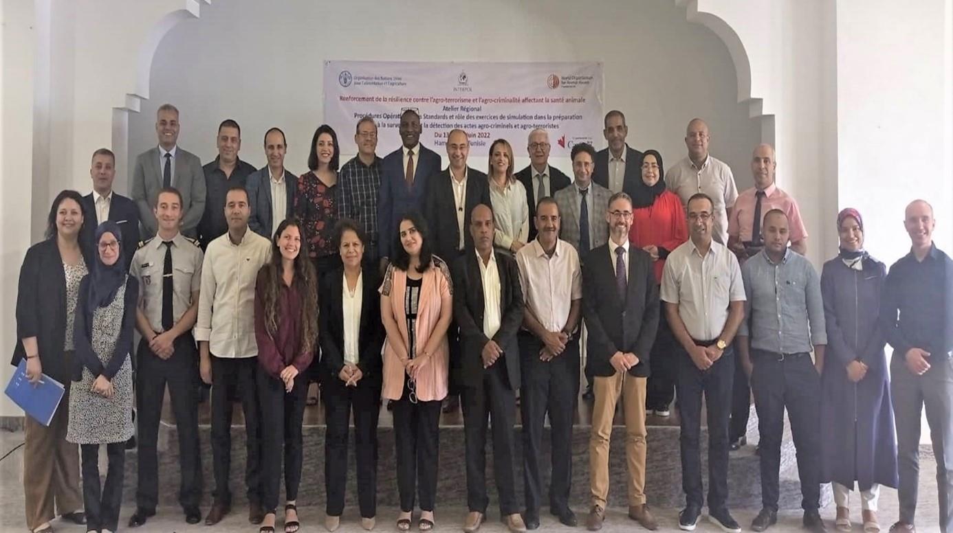 Regional Workshop of the "Building resilience against agro-terrorism and agro-crime affecting animal health"