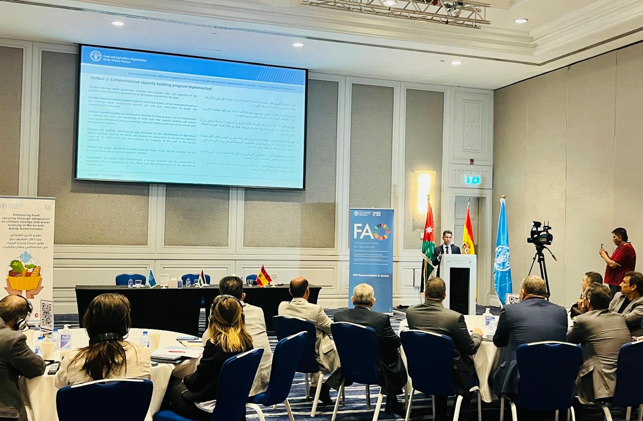 FAO & Spain launch a project to bolster food security through adopting climate-smart agricultural practices