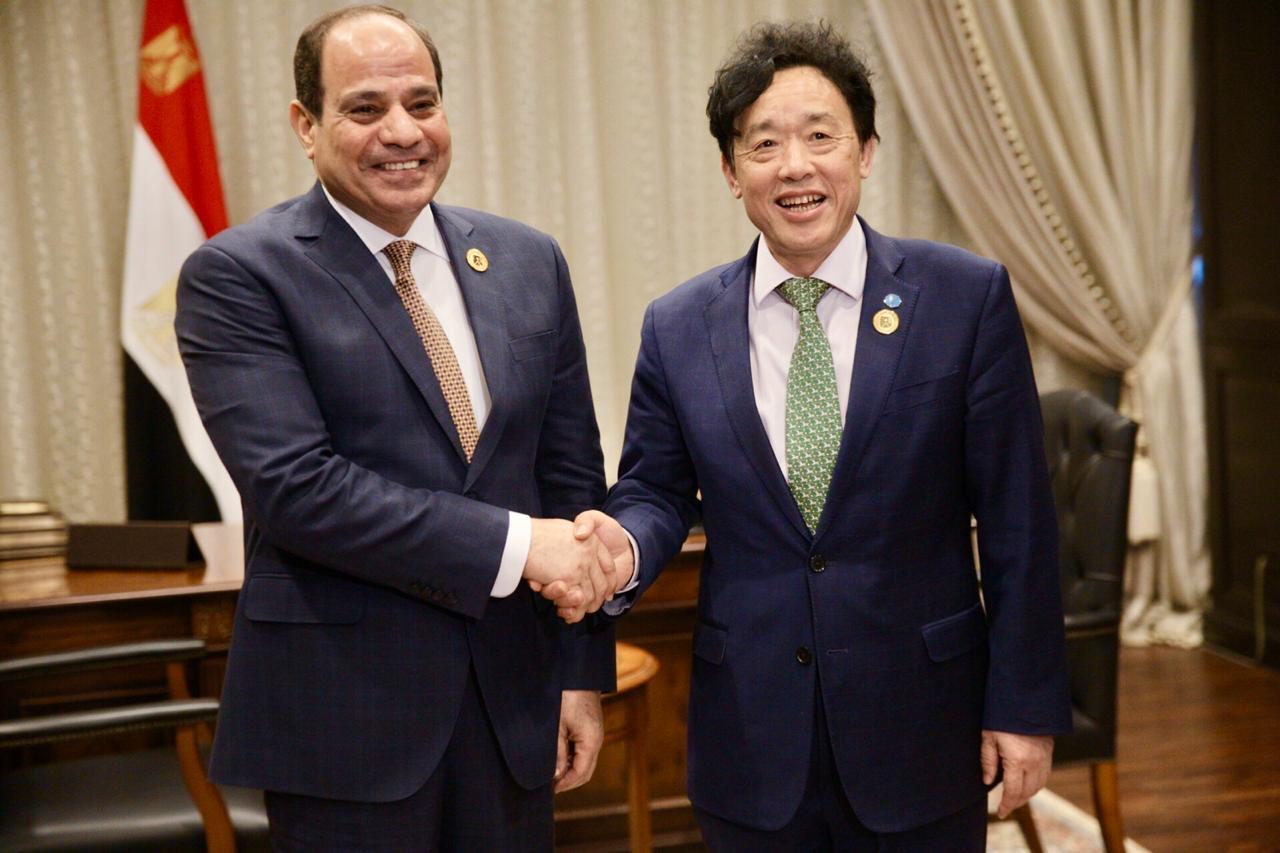 FAO Director-General and Egypt's President deepen ties in support of rural youth and women