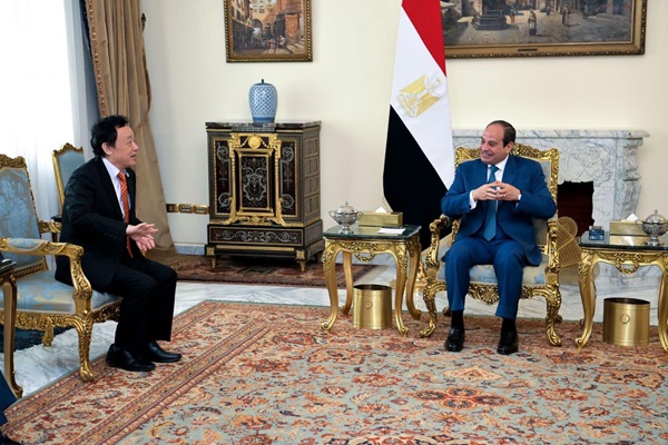 Bilateral Meeting with H.E Abdel Fattah Al Sisi, President of the Arab Republic of Egypt