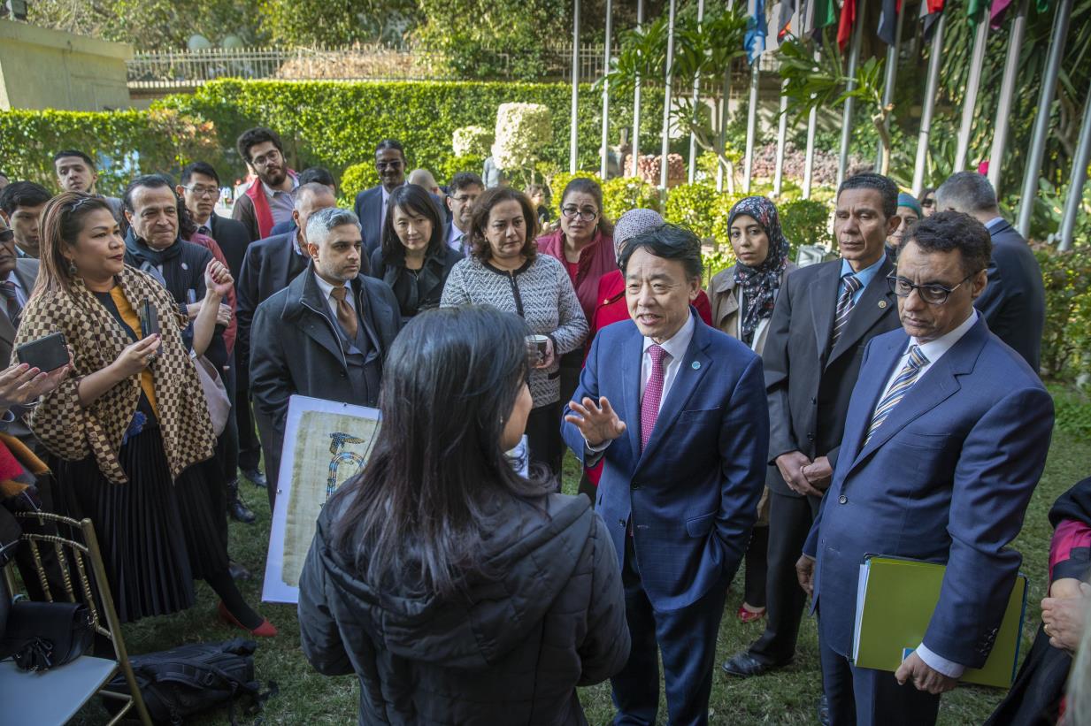 FAO Director-General visits Egypt to participate in the World Youth Forum