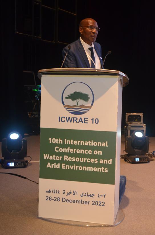 UN Decade on Ecosystem Restoration presented at the 10th ICWRAE in Saudi Arabia