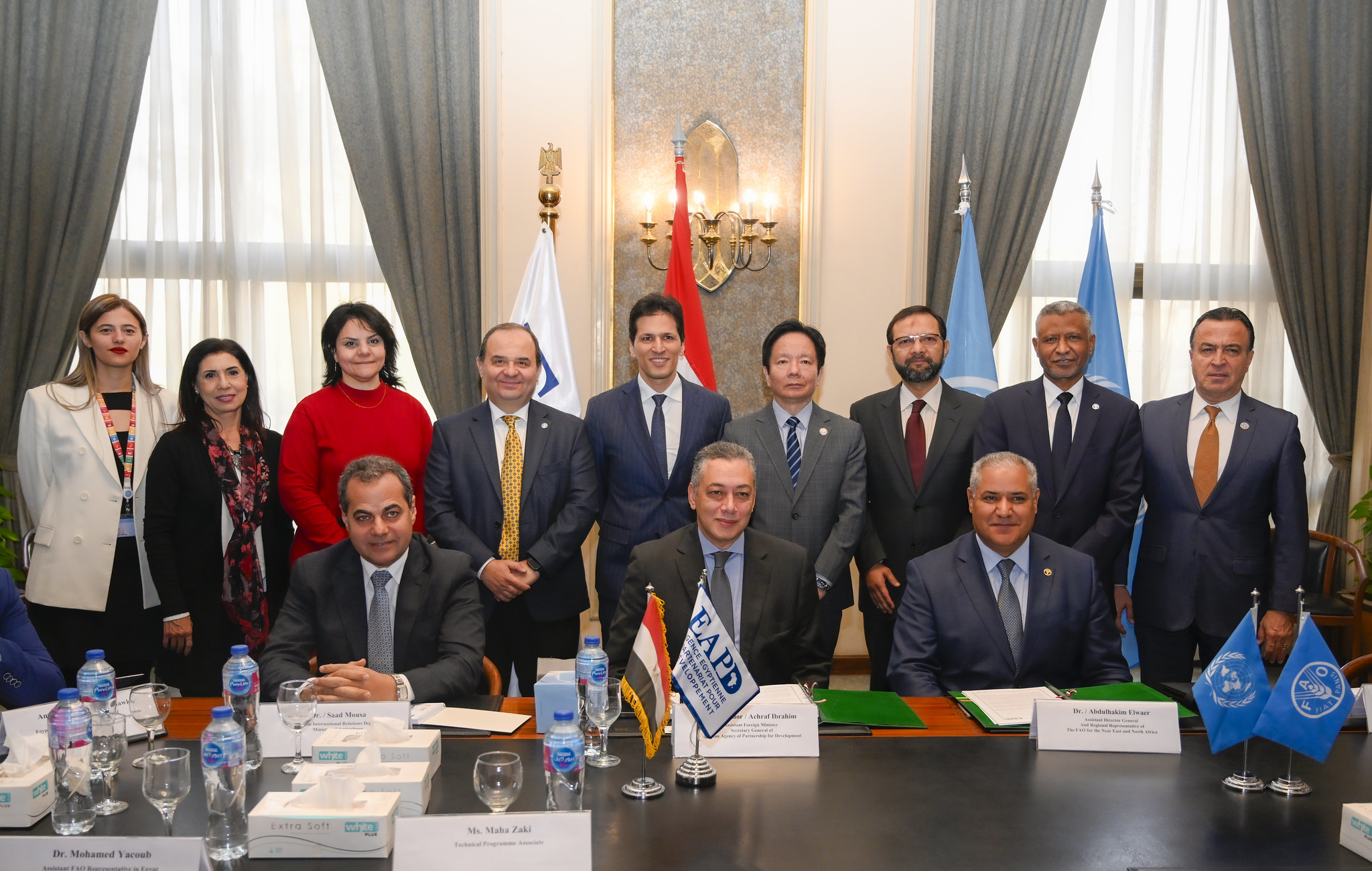 FAO and EAPD sign agreement promoting South-South and Triangular cooperation to support agrifood systems transformation and improve food security