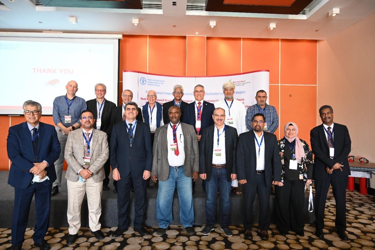 “FAO" RPW Eradication Project Steering Committee (SC) affirms commitment to set goals.