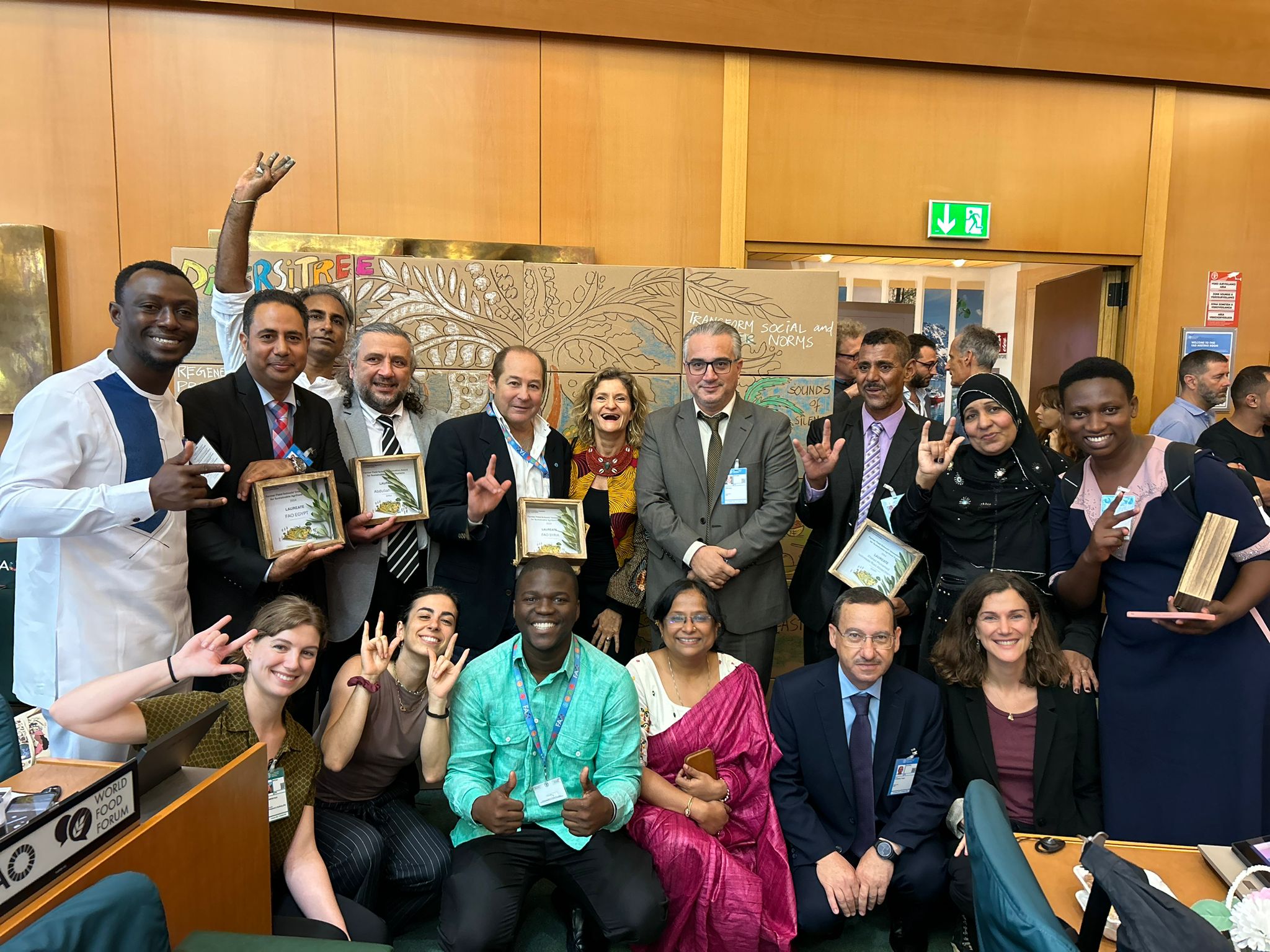 Egypt and Syria shine at first-ever Global Farmer Field Schools Innovation Award Ceremony