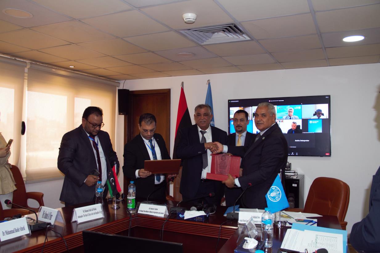 FAO and the Libyan Government of National Unity discuss ways to support and develop agriculture and food security in Libya