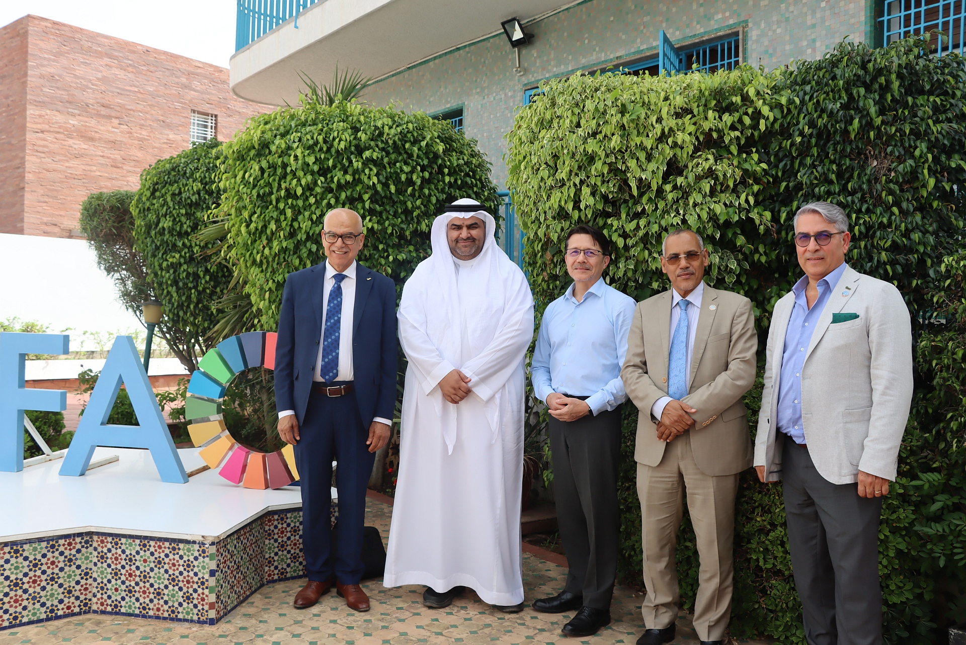 NEPPO Delegation Visits FAO Morocco Office to Strengthen Regional Cooperation in Plant Protection
