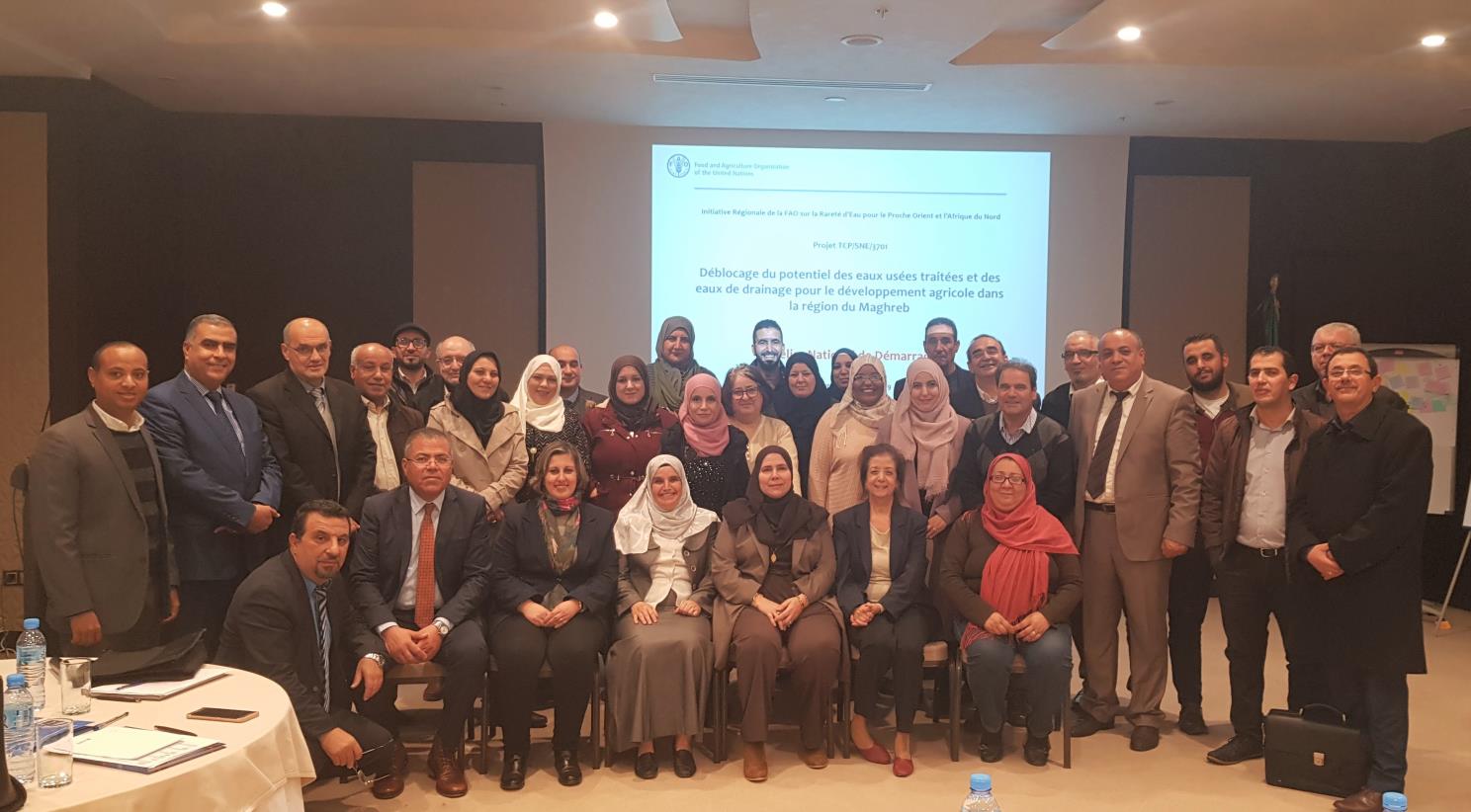 Launch of Project on Unlocking the Potential of Treated Wastewater and Drainage Water for Agricultural Development in Algeria