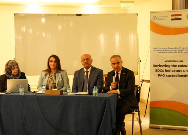 Iraq strengthens capacity to monitor key SDG indicators through FAO-led workshop in Erbil