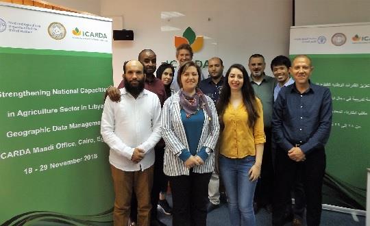 FAO and ICARDA conclude a condensed training on Geographic Data Management