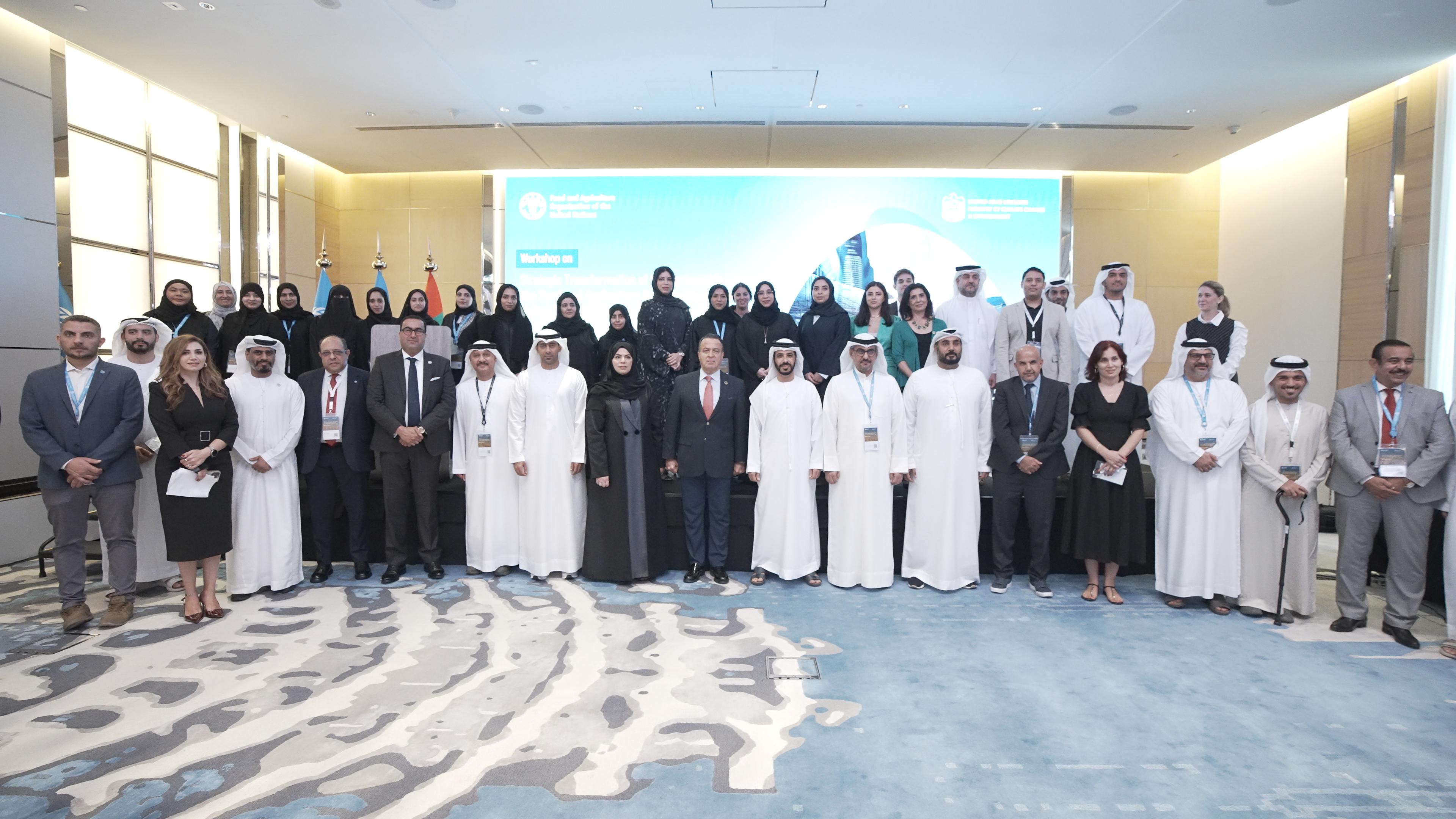 Strategic Transformation in Food Security: FAO and UAE Collaborate on Innovative Solutions