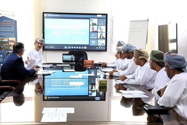 FAO Discusses Establishment of Communication and Coordination Network in Oman's Agricultural, Water, and Climate Change Sectors