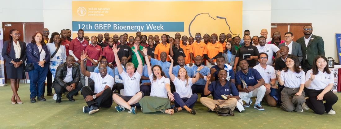 Group photo at 2nd GBEP Youth Day, part of the 12th GBEP Bioenergy Week