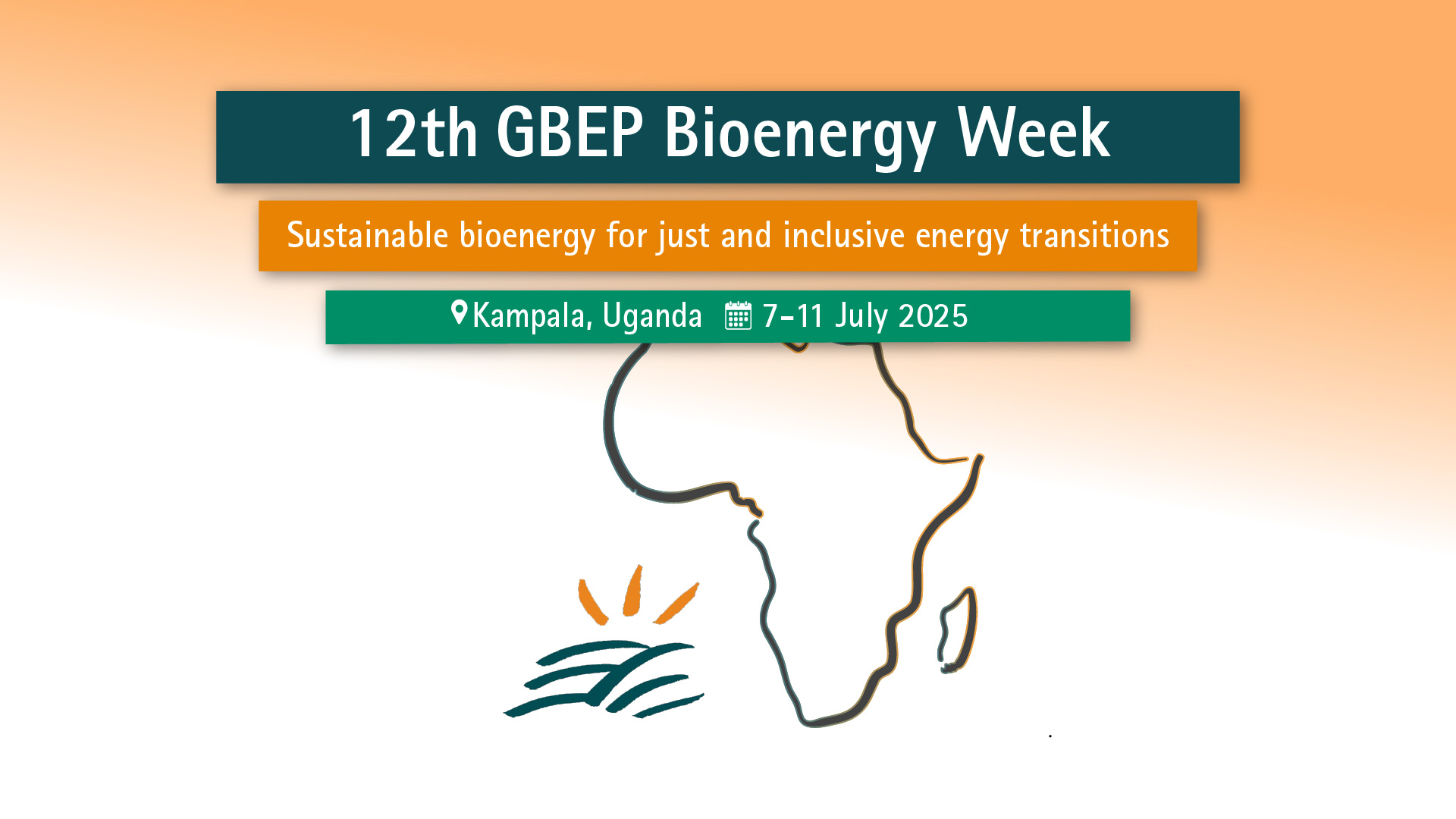 12th GBEP Bioenergy Week poster