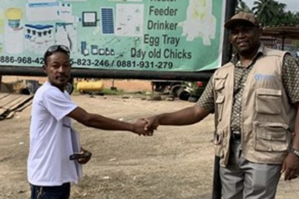 How Margibi County's Veterinary Shop is contributing to Health Security in Liberia