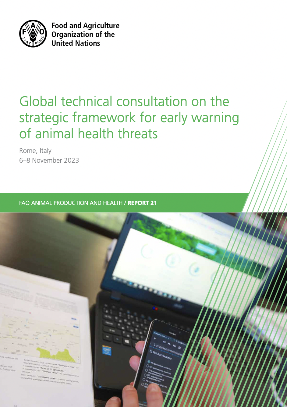 Global technical consultation on the strategic framework for early warning of animal health threats