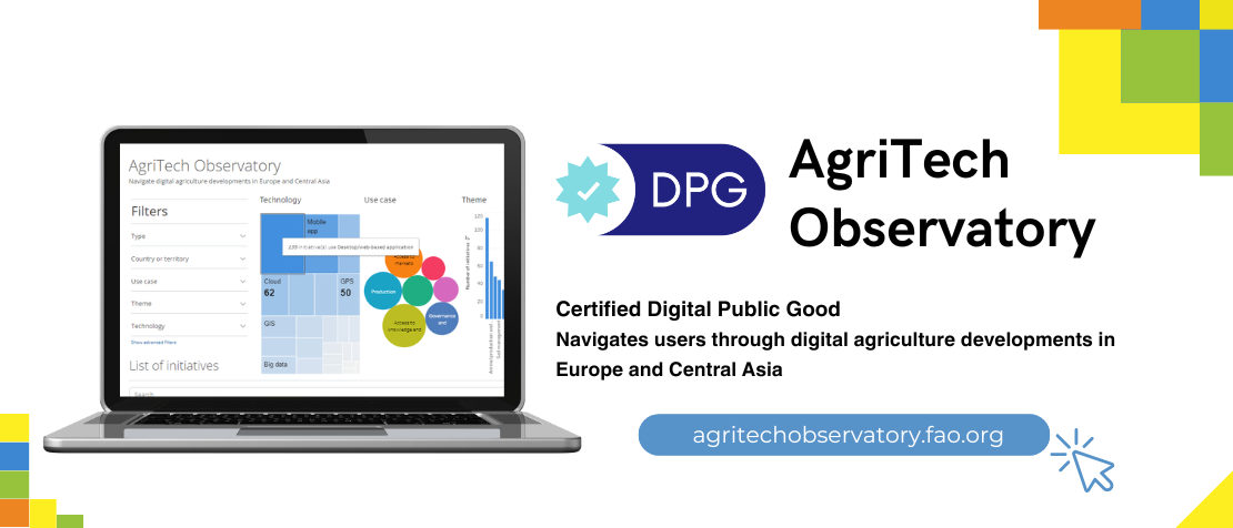 AgriTech Observatory recognized as Digital Public Good and surpassing 500 initiatives