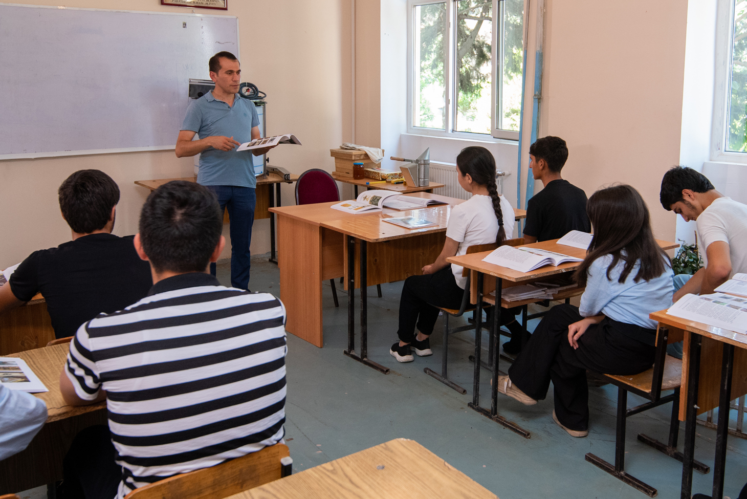 Buzzing futures: Forming Azerbaijan’s next generation of beekeepers