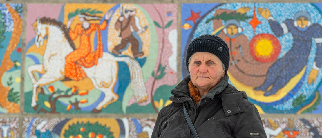 Smallholder woman farmer flourishing with innovative cheesemaking and modern dairy production practices in Georgia