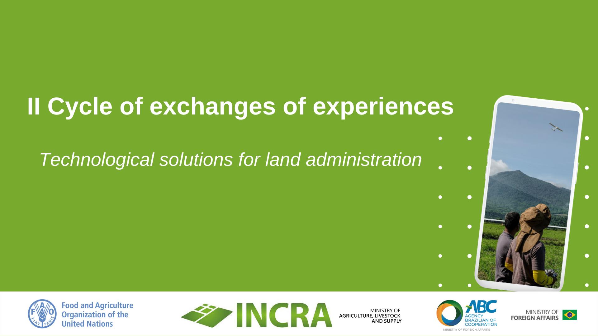 Brazil and Colombia share experiences on the modernization of land administration systems