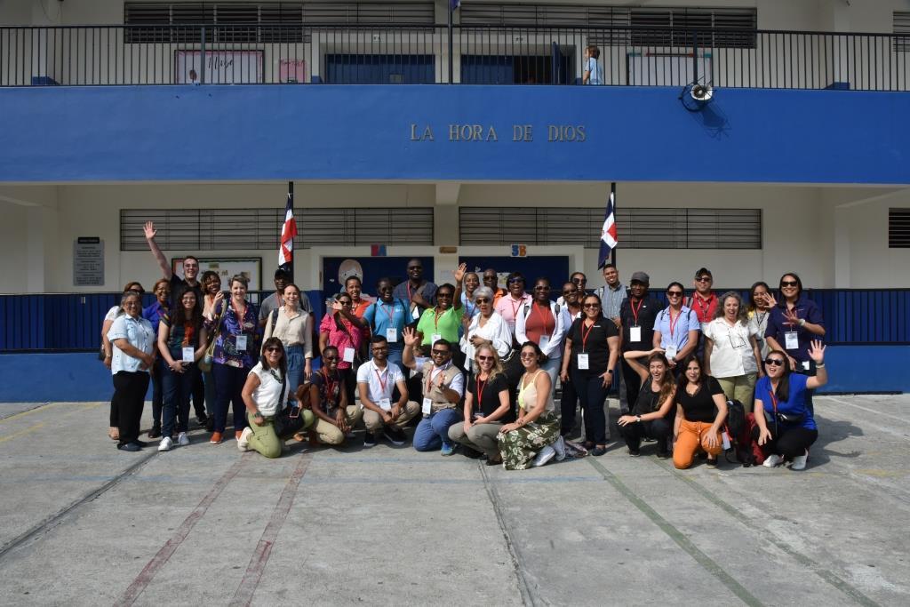 Countries participate in school feeding course for the Caribbean and learn about SFP in the Dominican Republic